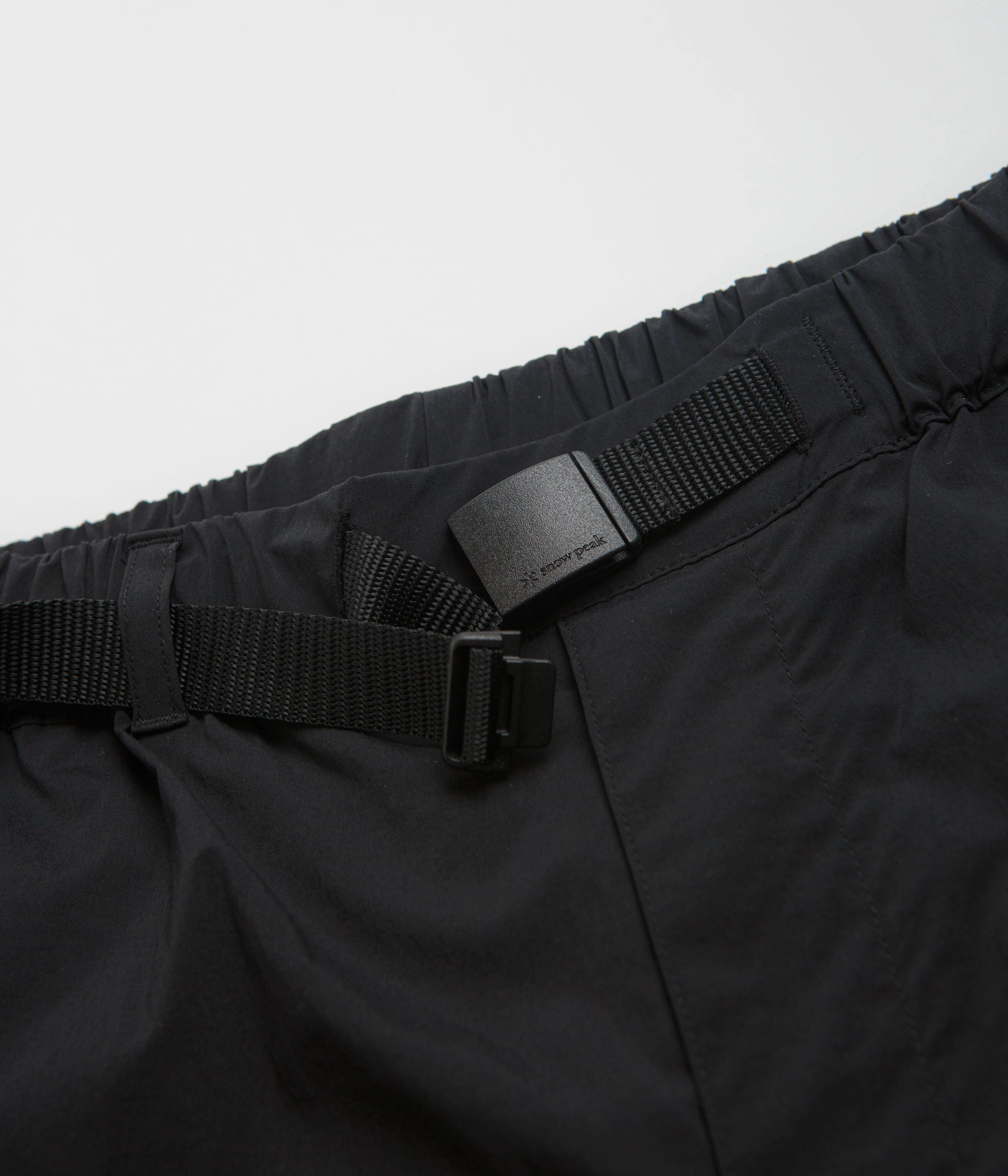 Snow Peak NSD Utility Pants - Black Breathable mesh All weather