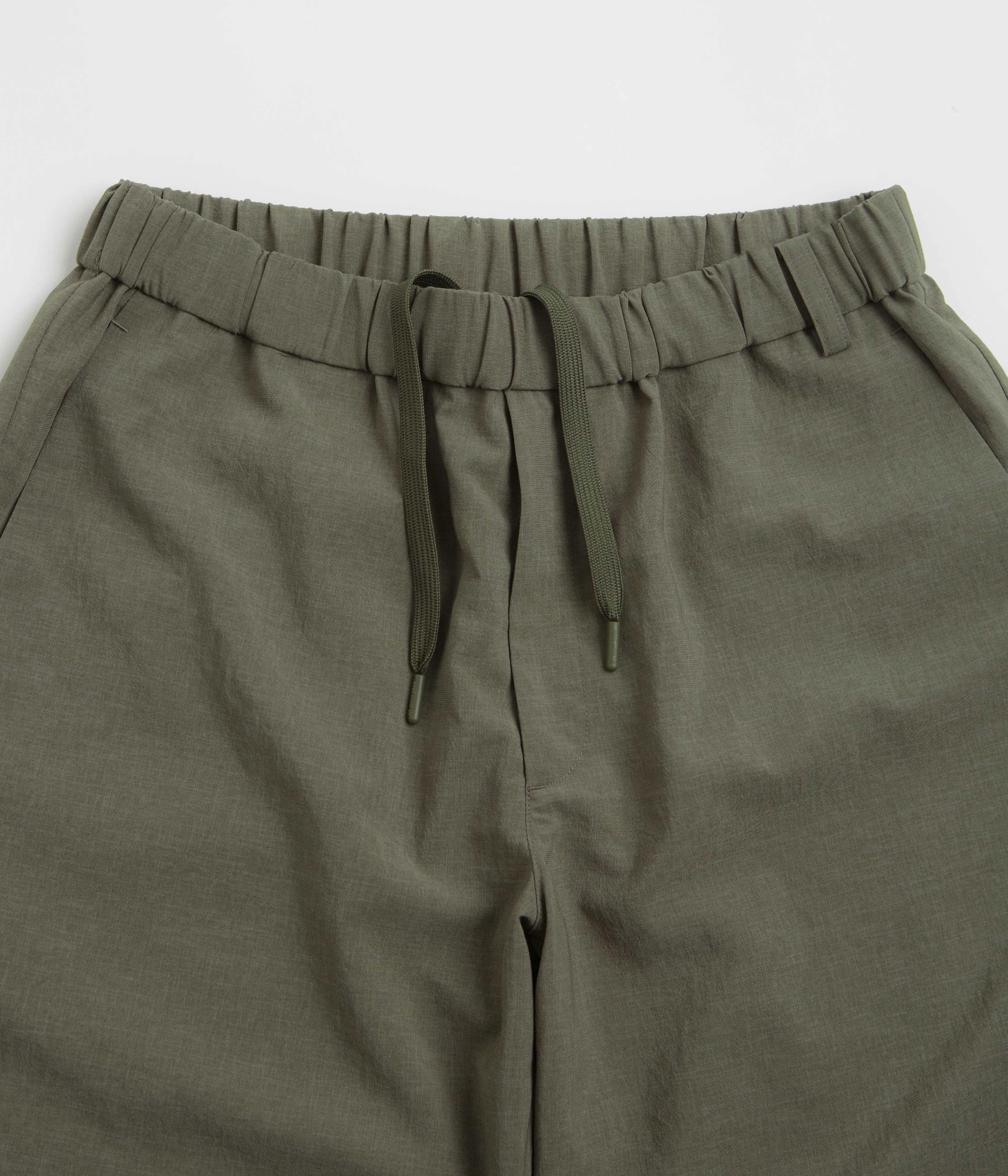 Snow Peak PE Light Poplin Pants - Olive Anti Snag Threading