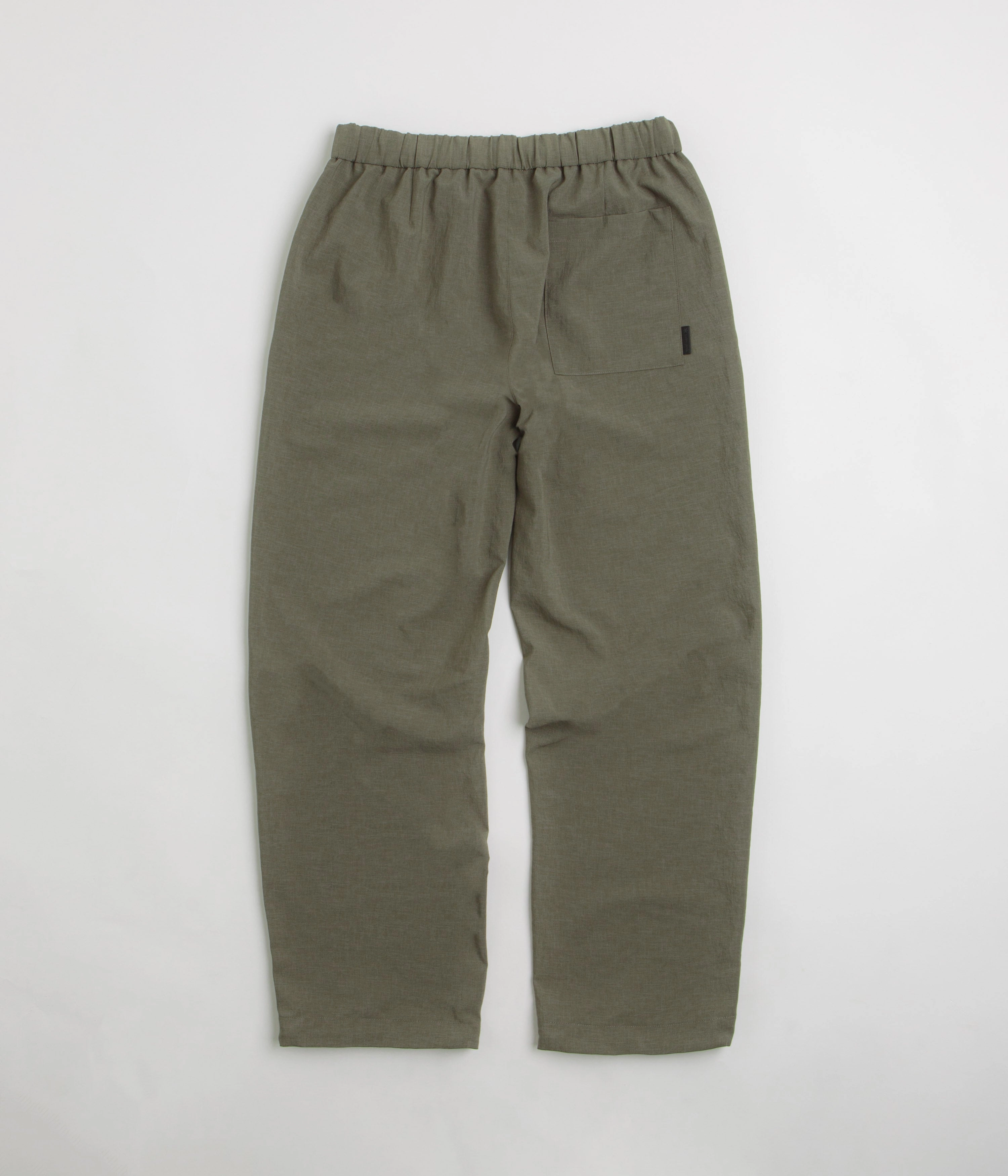 Seamless Waistband Snow Peak PE Light Poplin Pants - Olive
