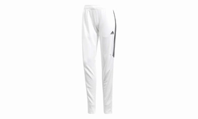 ElasticWaistband Soccer Tiro 17 Training Pants "White / Black"