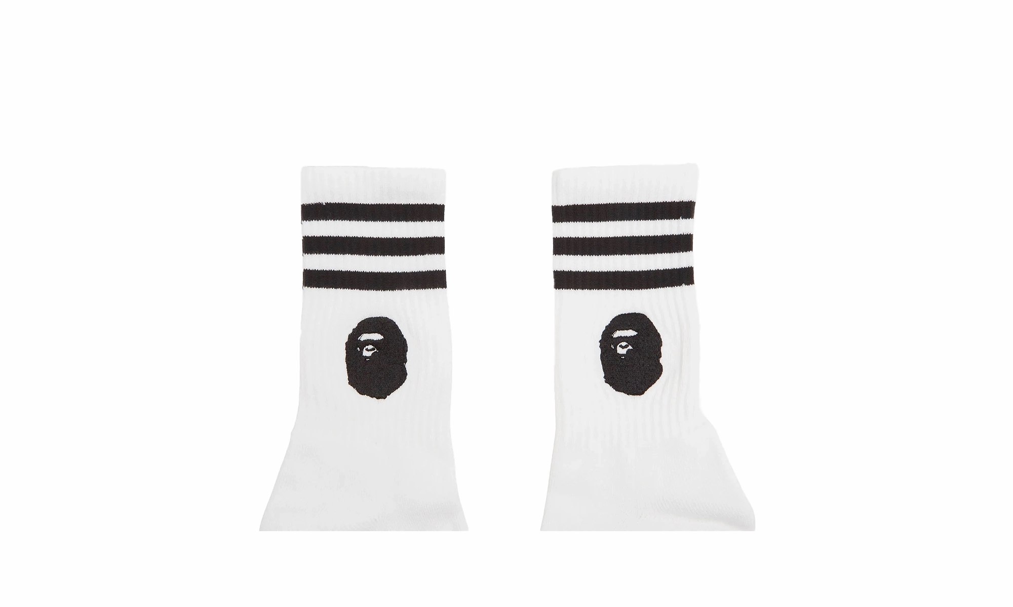 ZeroWaste Production Socks "BAPE - White"