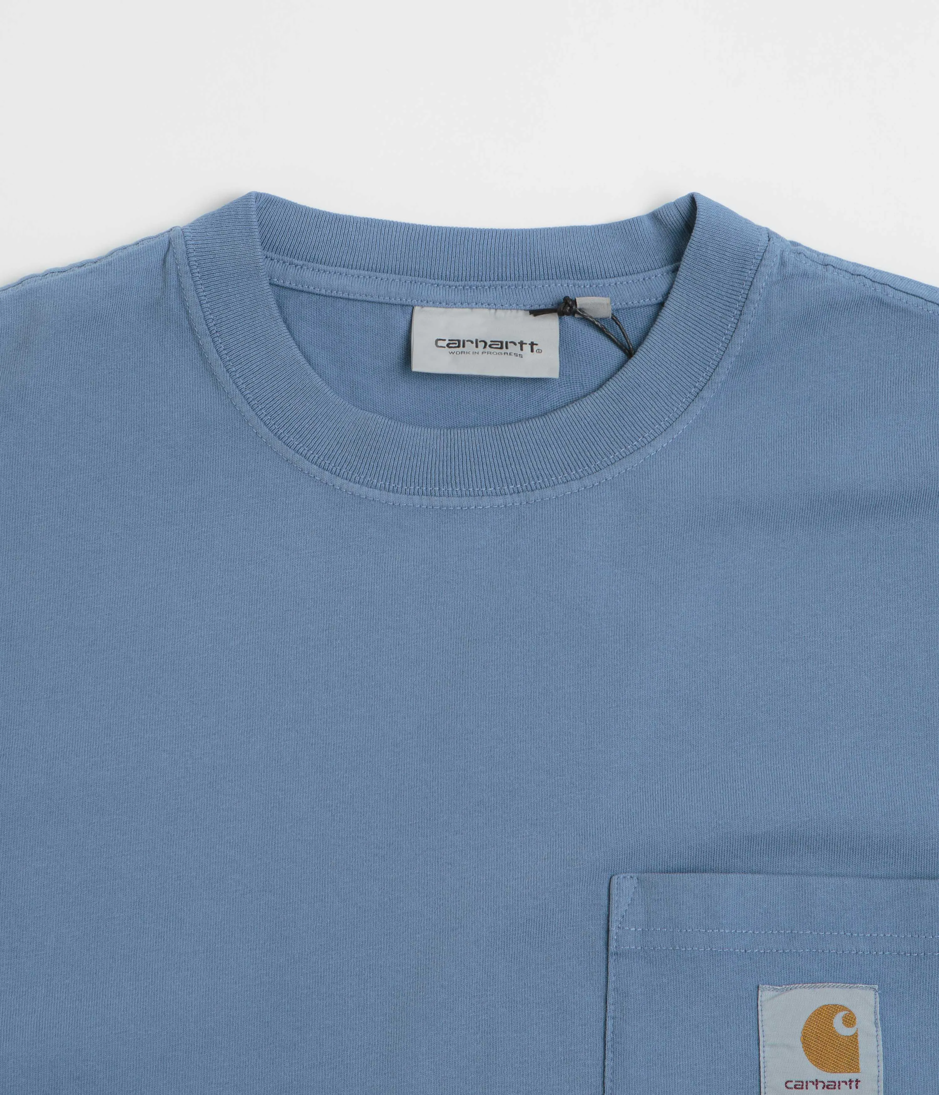 Carhartt Hudson Pocket T-Shirt - Sorrent modern hem Asymmetrical hem