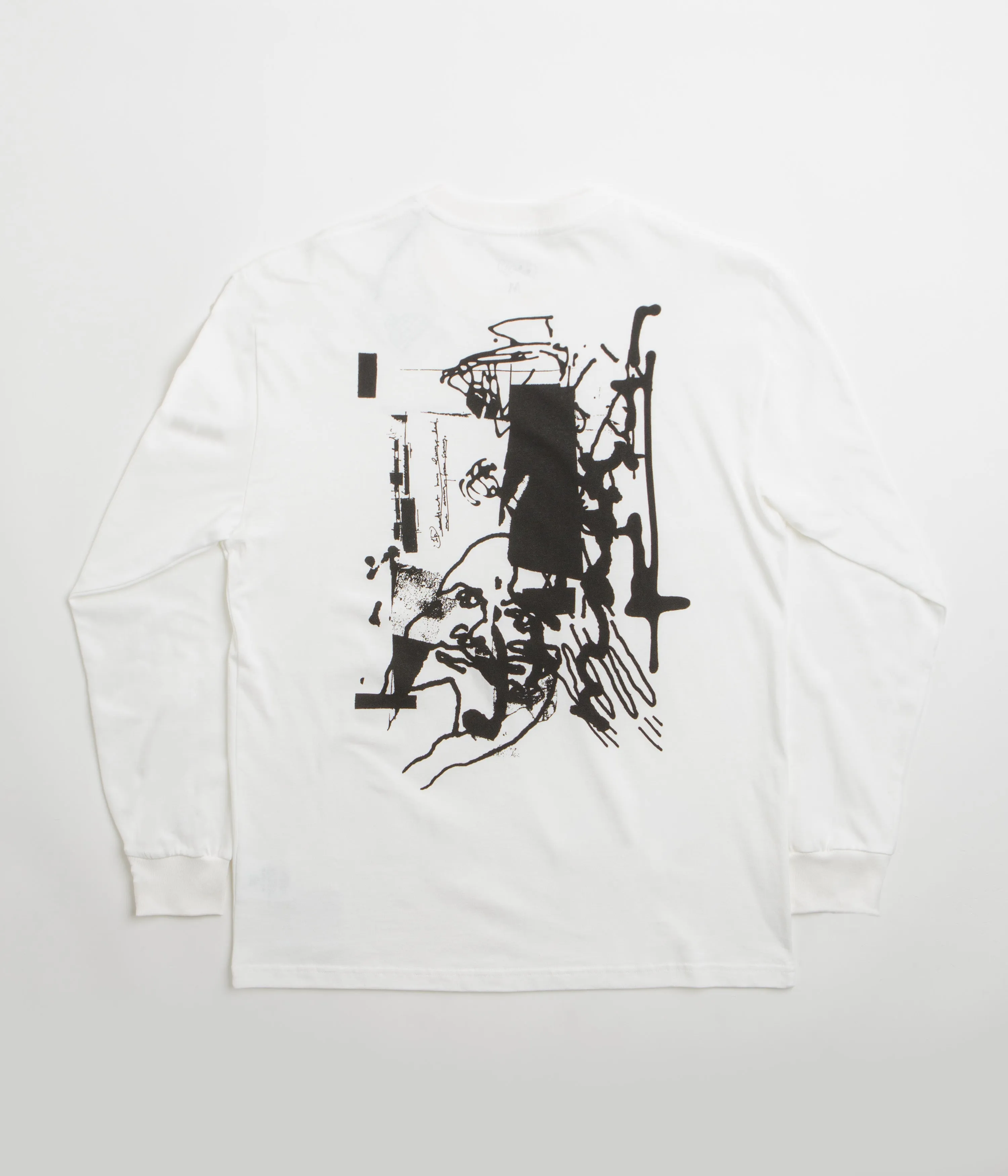 Last Resort AB Brain Freeze Long Sleeve T-Shirt - White safari venue