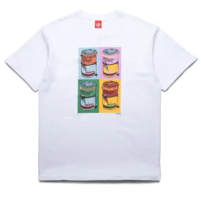 Trend-setting Ice Cream Warbucks Tee - White
