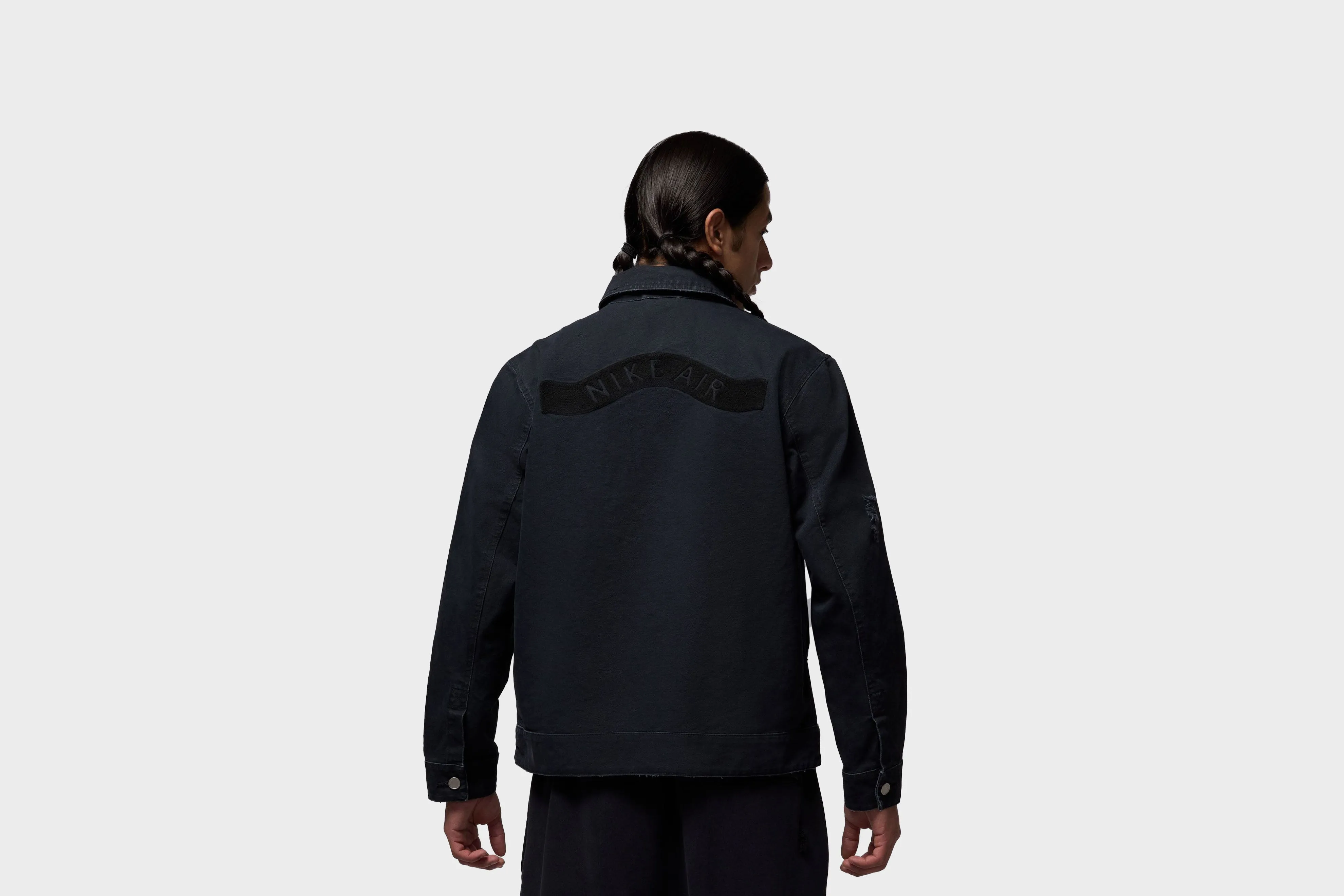 Air Jordan Rare Air Jacket (Black) Sunset Scene Dance Light