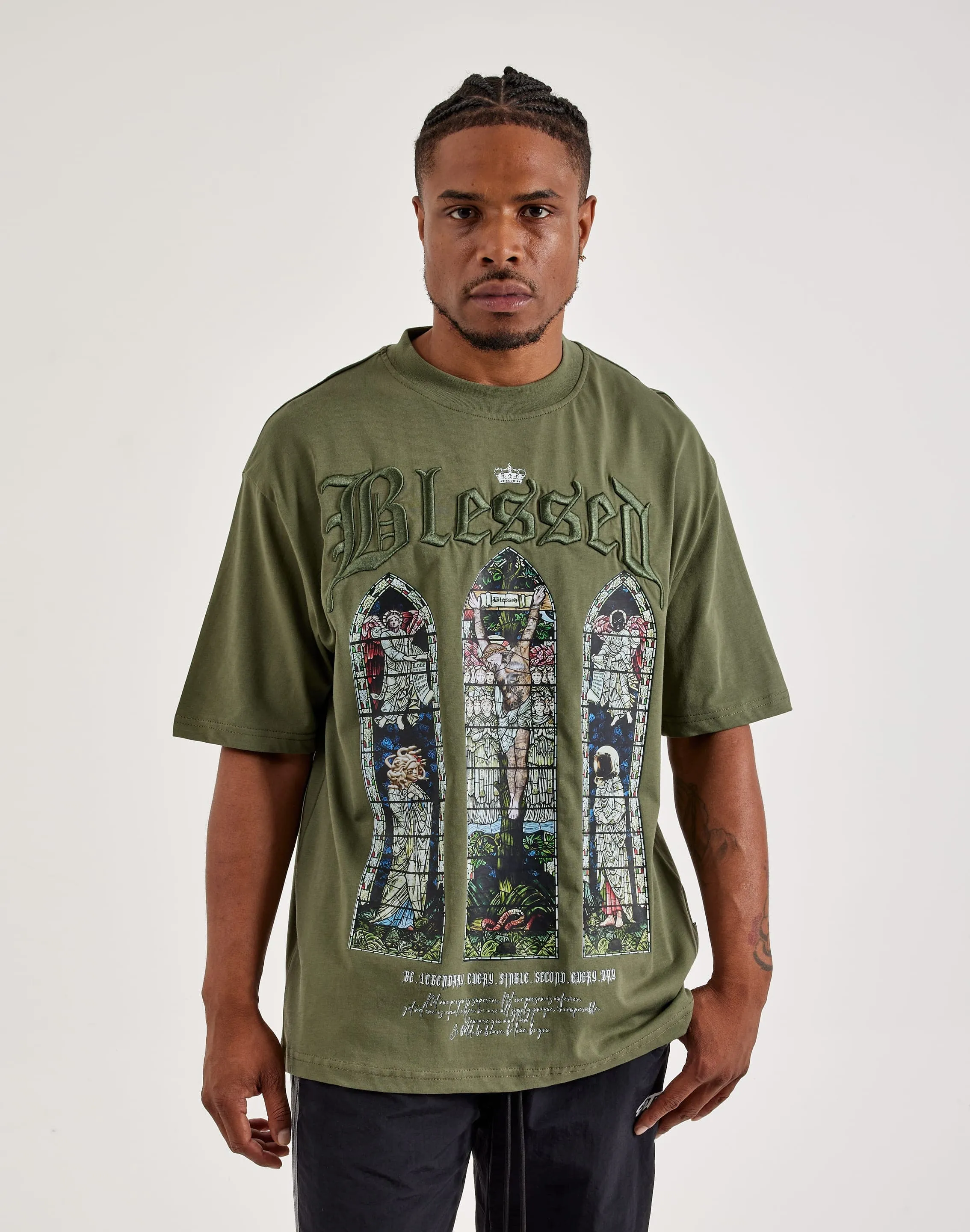 Blessed UK Be Legendary Tee Spring Glow Parisian Chic