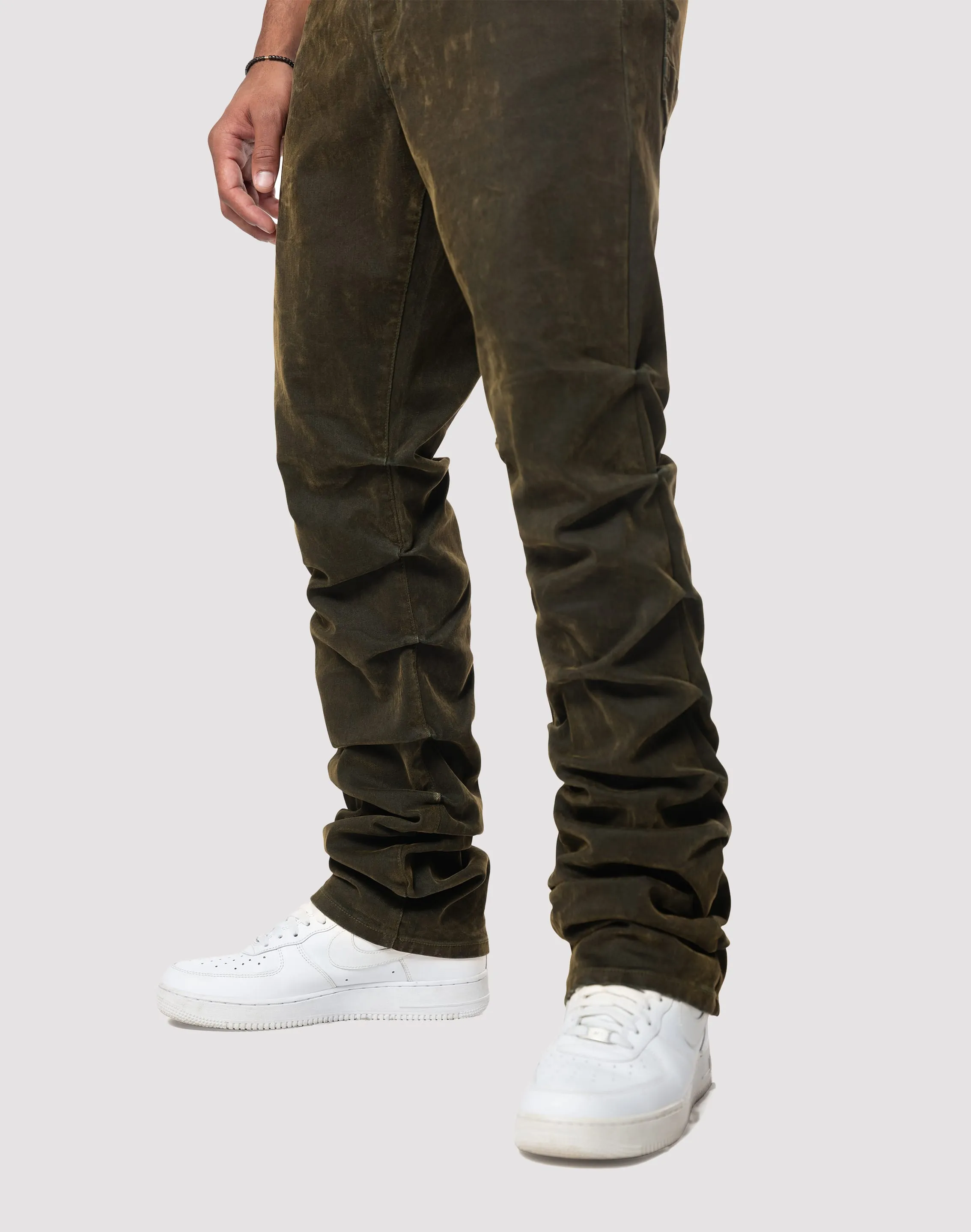 Grindhouse Merino Flocked Slim Fit Jeans Utility Mode Ocean Glow