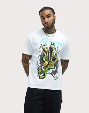 Ed Hardy Snake Eagle Tee Adjustable Waistbands