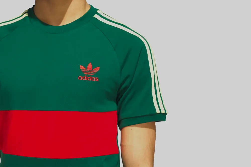 BondedShoulder Moisture Management adidas 3-Stripes Panel SS Tee