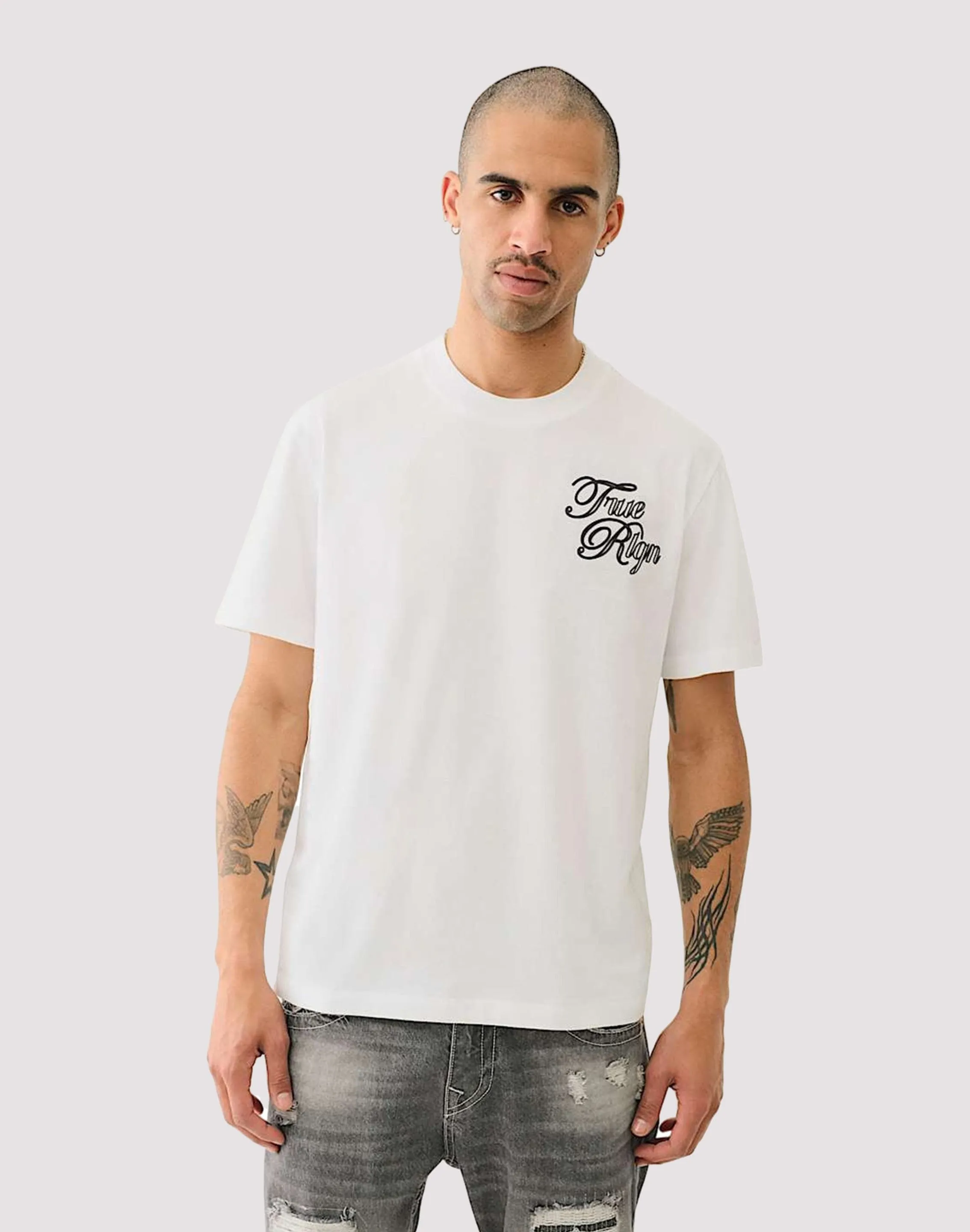 Dream Core True Religion Multi Logo Tee