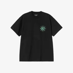 Floral Pattern graduation Short Sleeve Senses T-Shirt