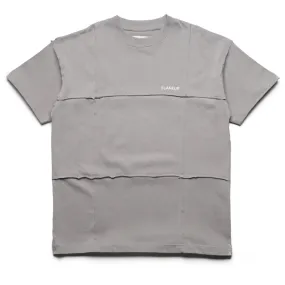 Stretchy Colorfastness Flaneur Cut & Sew Tee - Concrete Grey