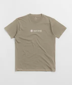 Snow Peak Logo T-Shirt - Pro hiking event