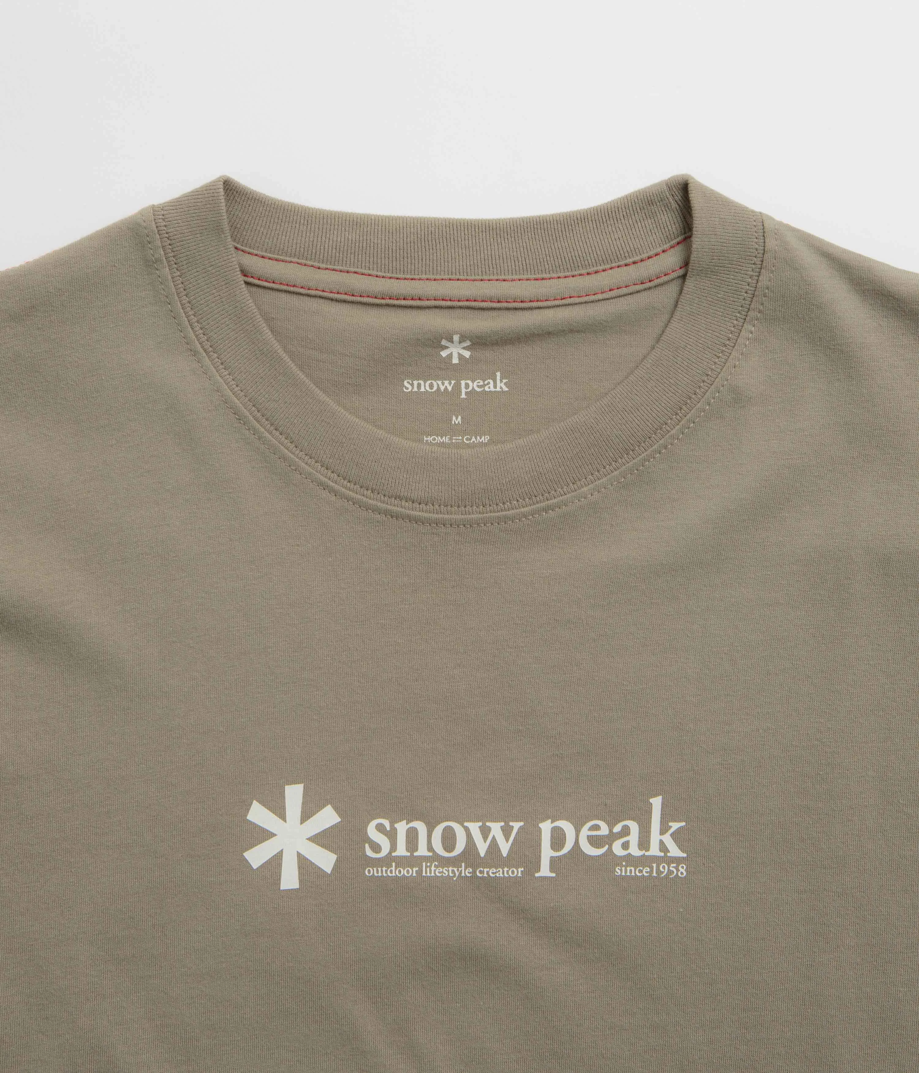 park venue palazzo pants silhouette Snow Peak Logo T-Shirt - Pro