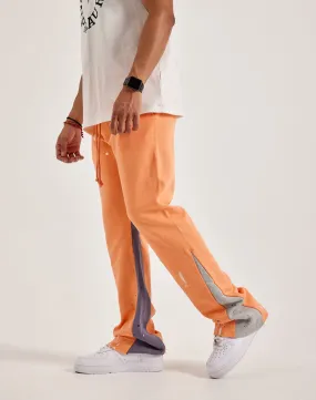 MNML Contrast Bootcut Sweatpants Rich Tone