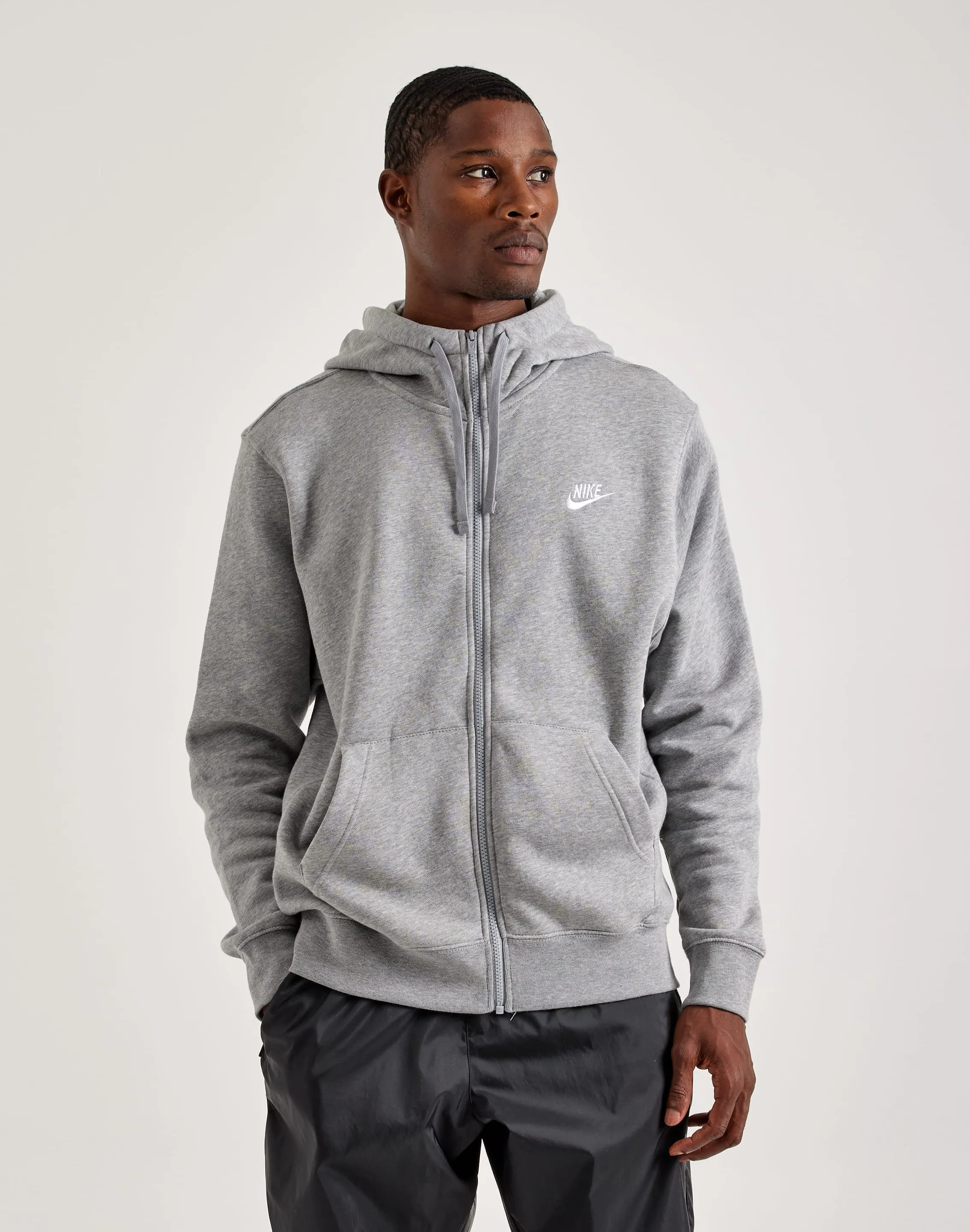 Nike Club Fleece Full-Zip Hoodie QuickReleaseFastener