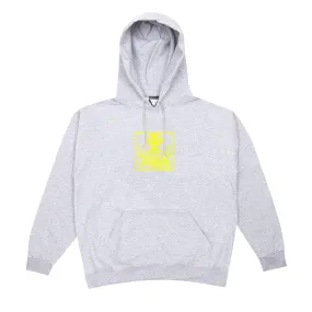 Solid Color Limosine Skateboards Snake Pit Hoodie - Heather Grey