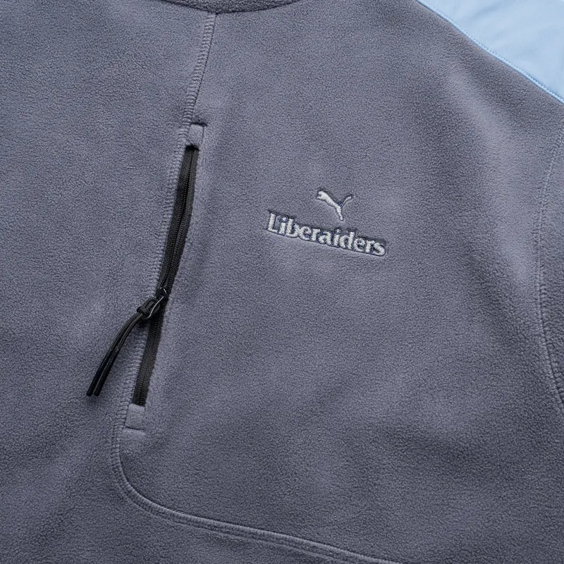 Liberaiders x Puma Balaclava Hoodie - Galactic Gray Snake like