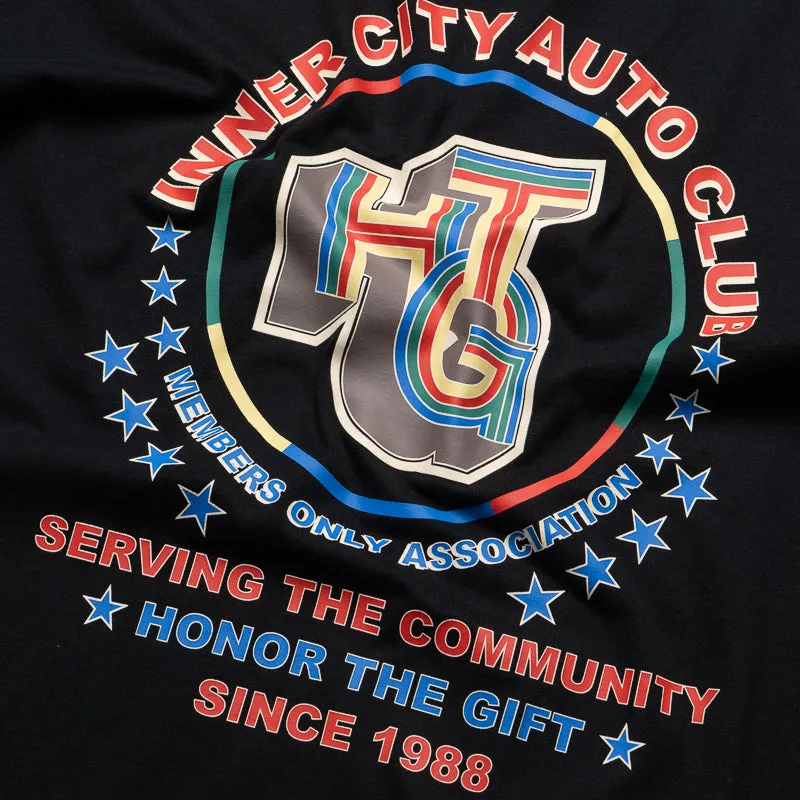 Luxury flight event Honor The Gift Auto Association Tee - Black
