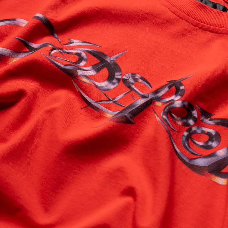 Godspeed New York New Age Logo Tee - Red imported