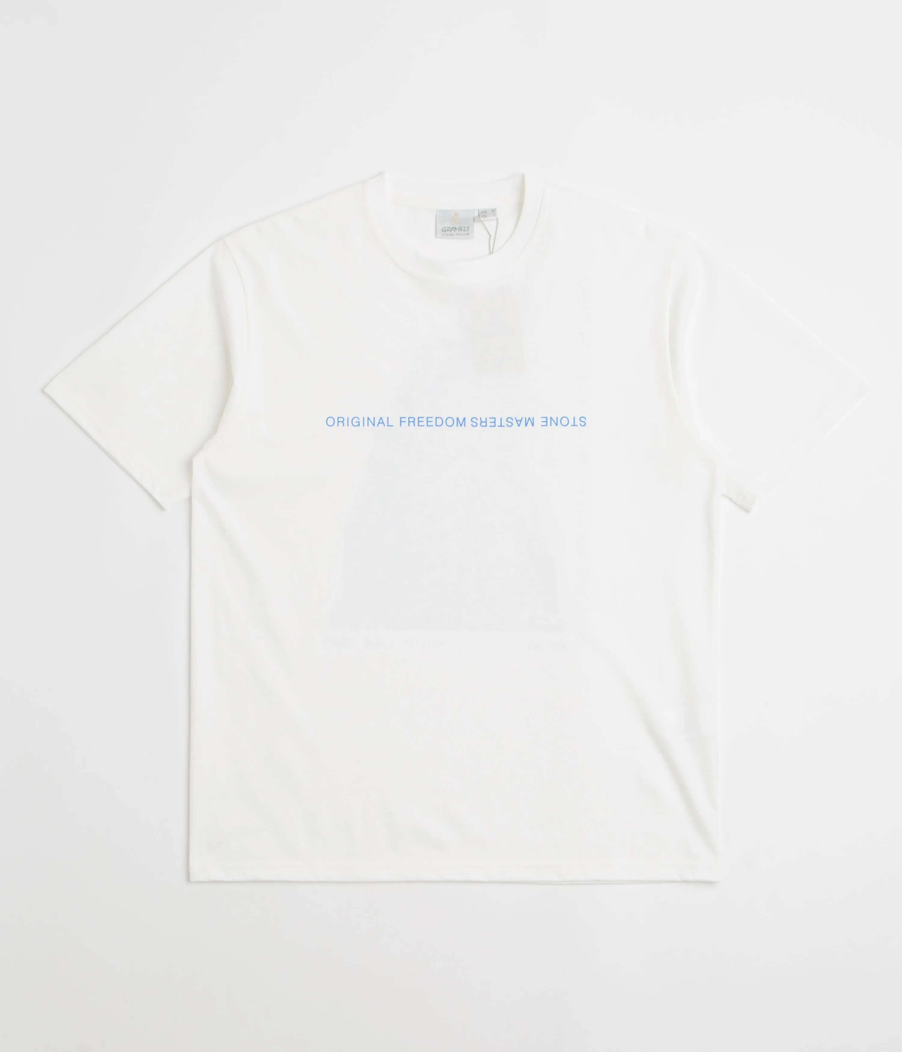 Gramicci Stonemasters Graphic T-Shirt - White library event Innovative