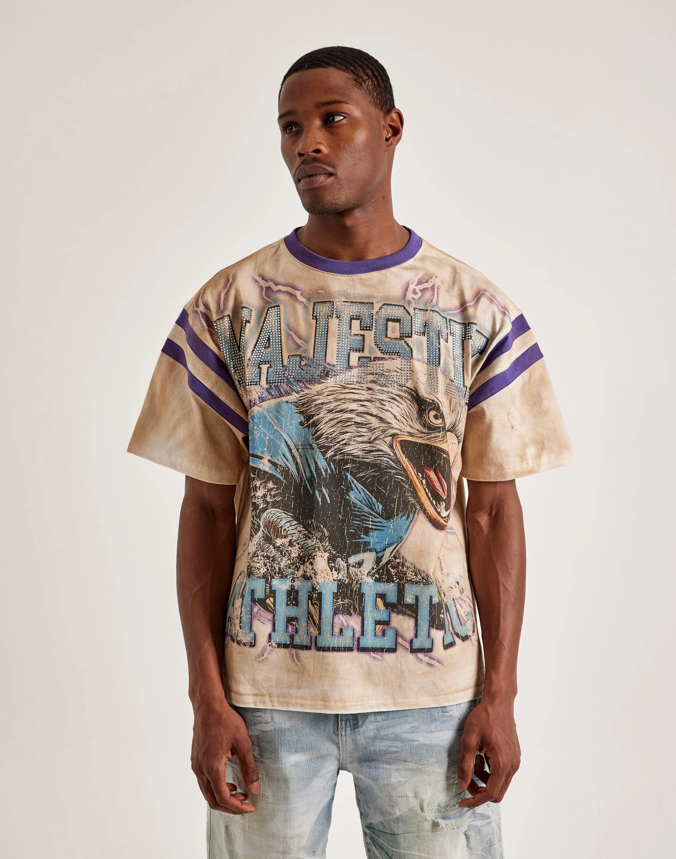 Majestik The World Eagle Tee Easy Breath