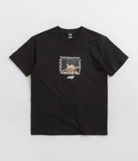 HUF Heero T-Shirt - Black Chic picnic clothes
