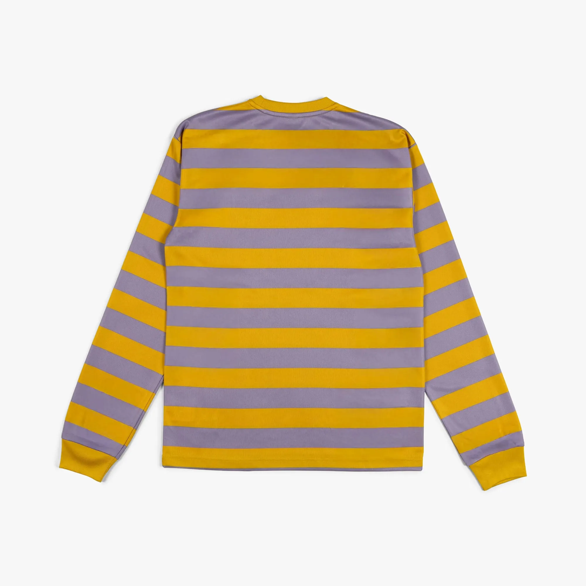 Skiing Patta Striped Longsleeve Football Jersey Chalk Violet