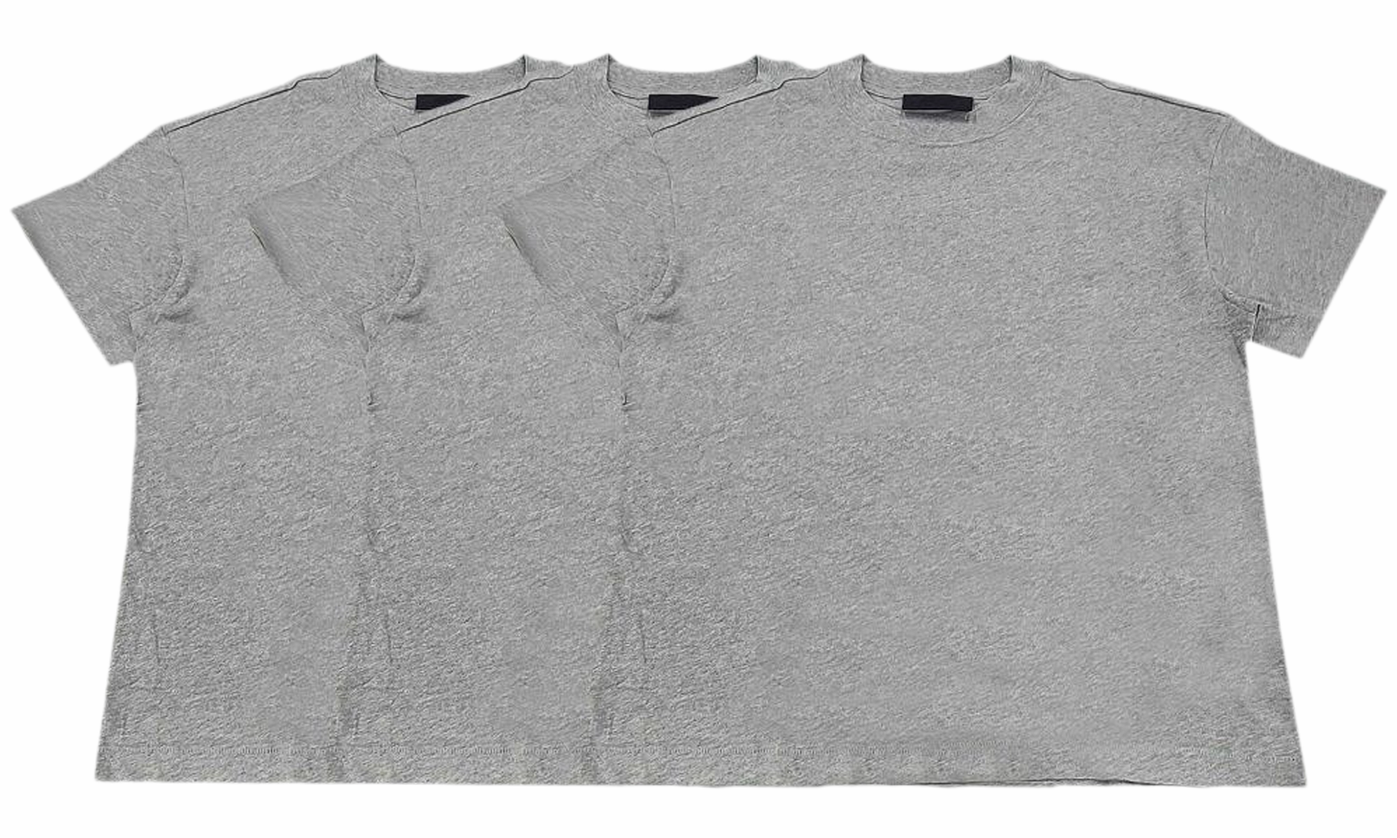 Run Glow Mens 3 PACK TEE "GREY"