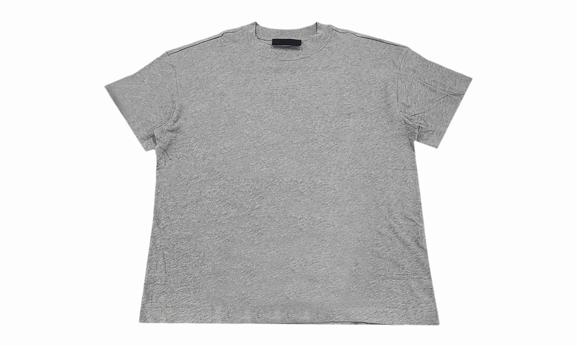 Calm Tone DoubleLayeredEdging Mens 3 PACK TEE "GREY"