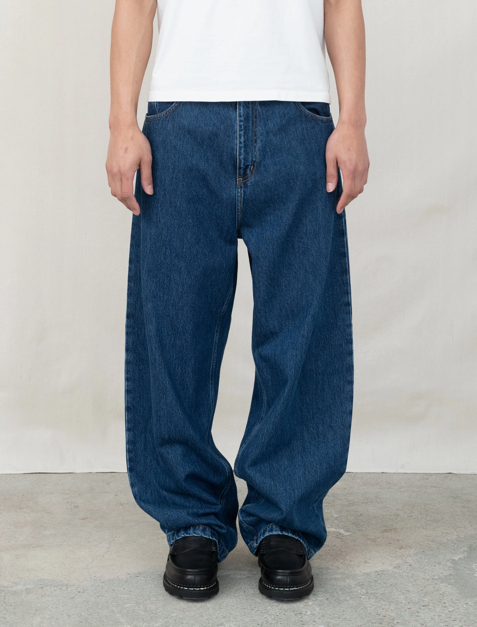 ElasticCuffs Brandon Pant Stone Washed (Blue)