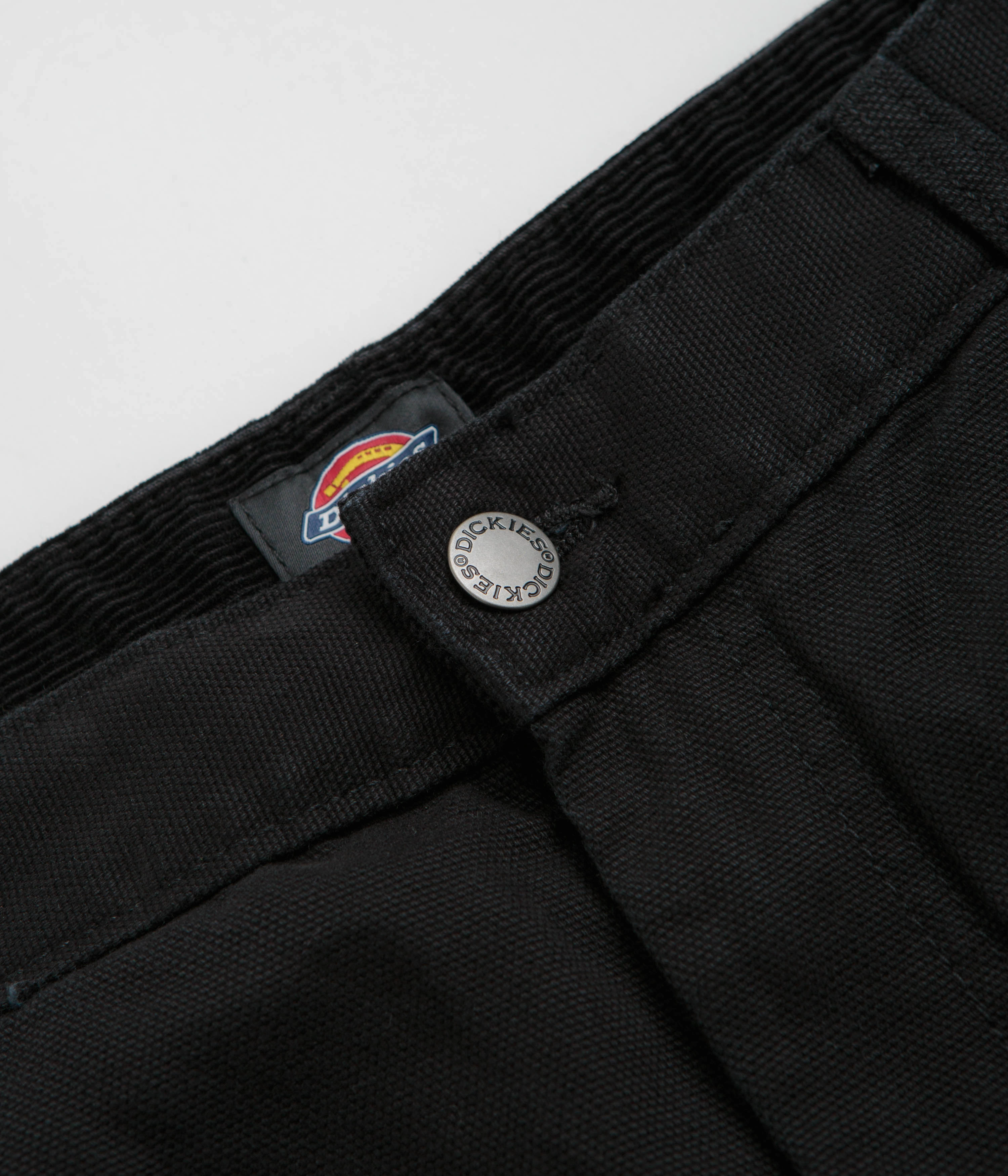 Dickies Duck Canvas Utility Pants - Stone Washed Black Abrasion Resistant Material Move Comfort