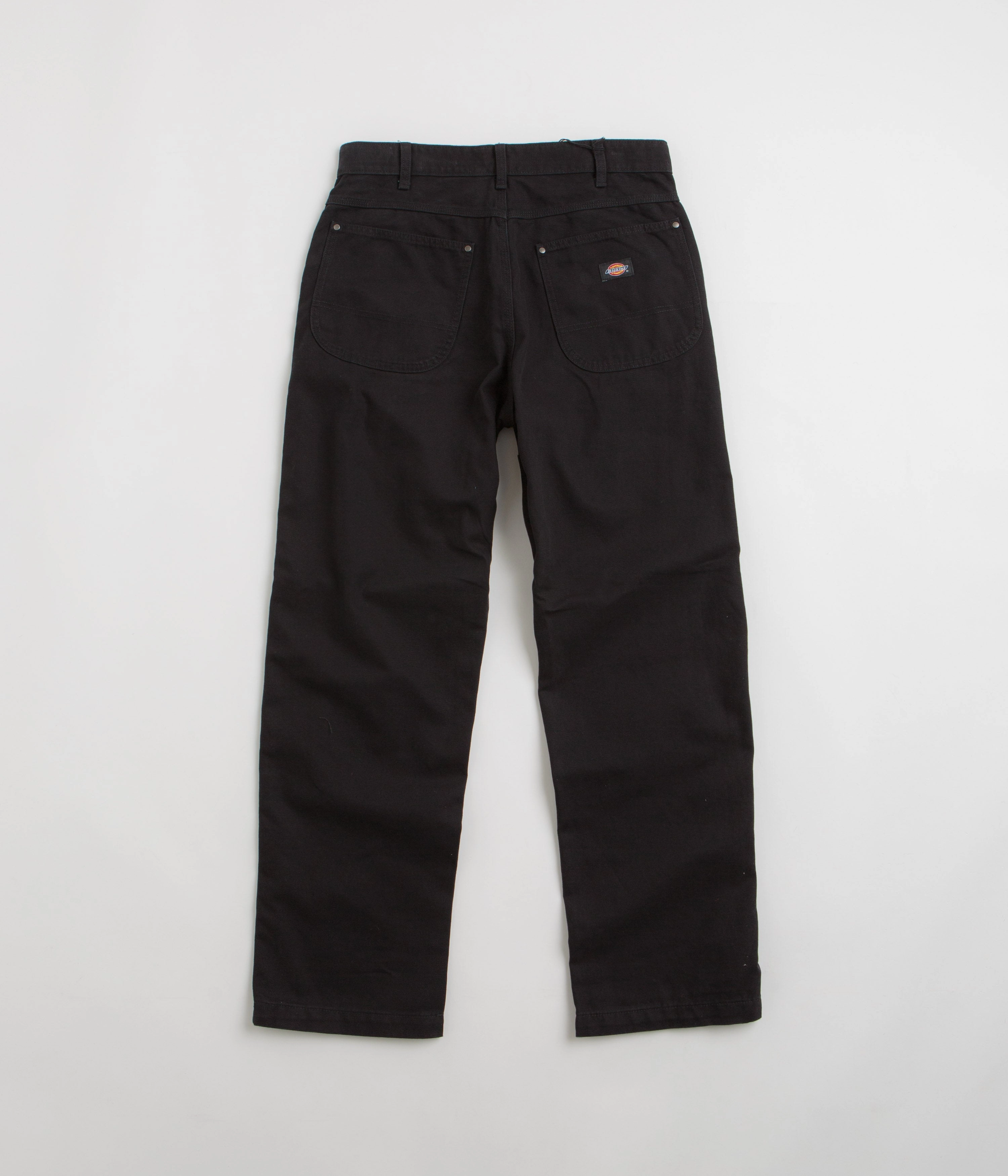 Non Clip LightweightComfort Dickies Duck Canvas Utility Pants - Stone Washed Black