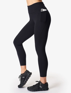 Anti Odor Outdoor Lover Power 7/8 Gym Leggings - Black