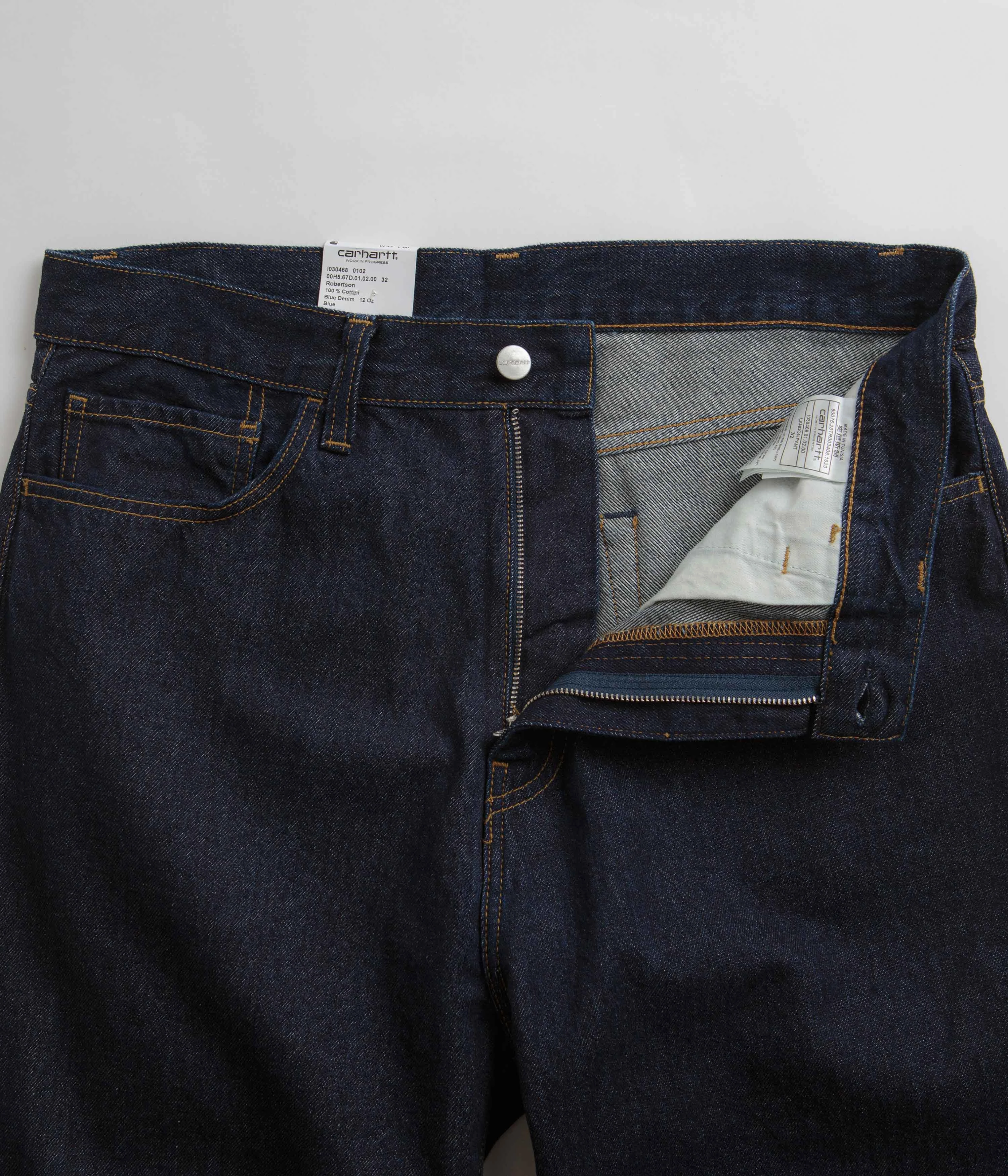 Carhartt Landon Pants - Blue Rinsed HiddenPockets