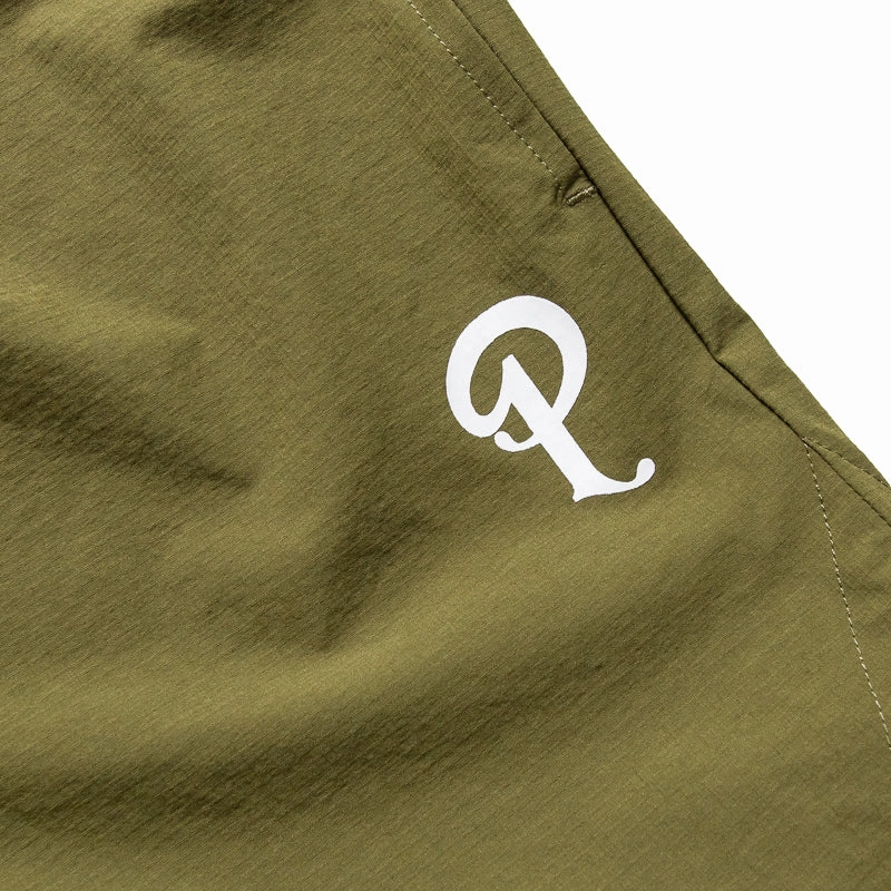 Politics Stride Short - Olive Tailored Fit