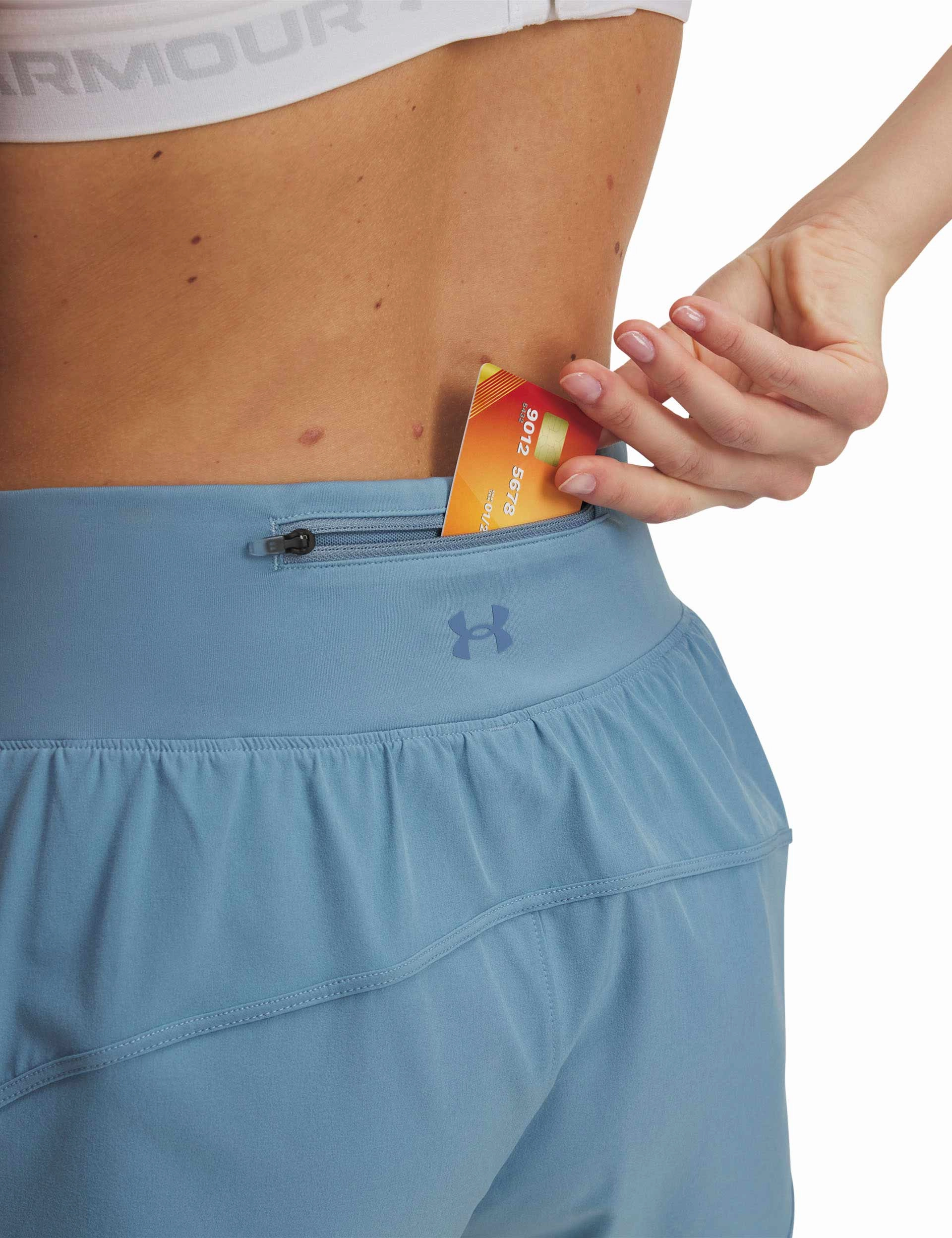striped shorts Launch Pro 3" Shorts - Blue Smoke/Reflective