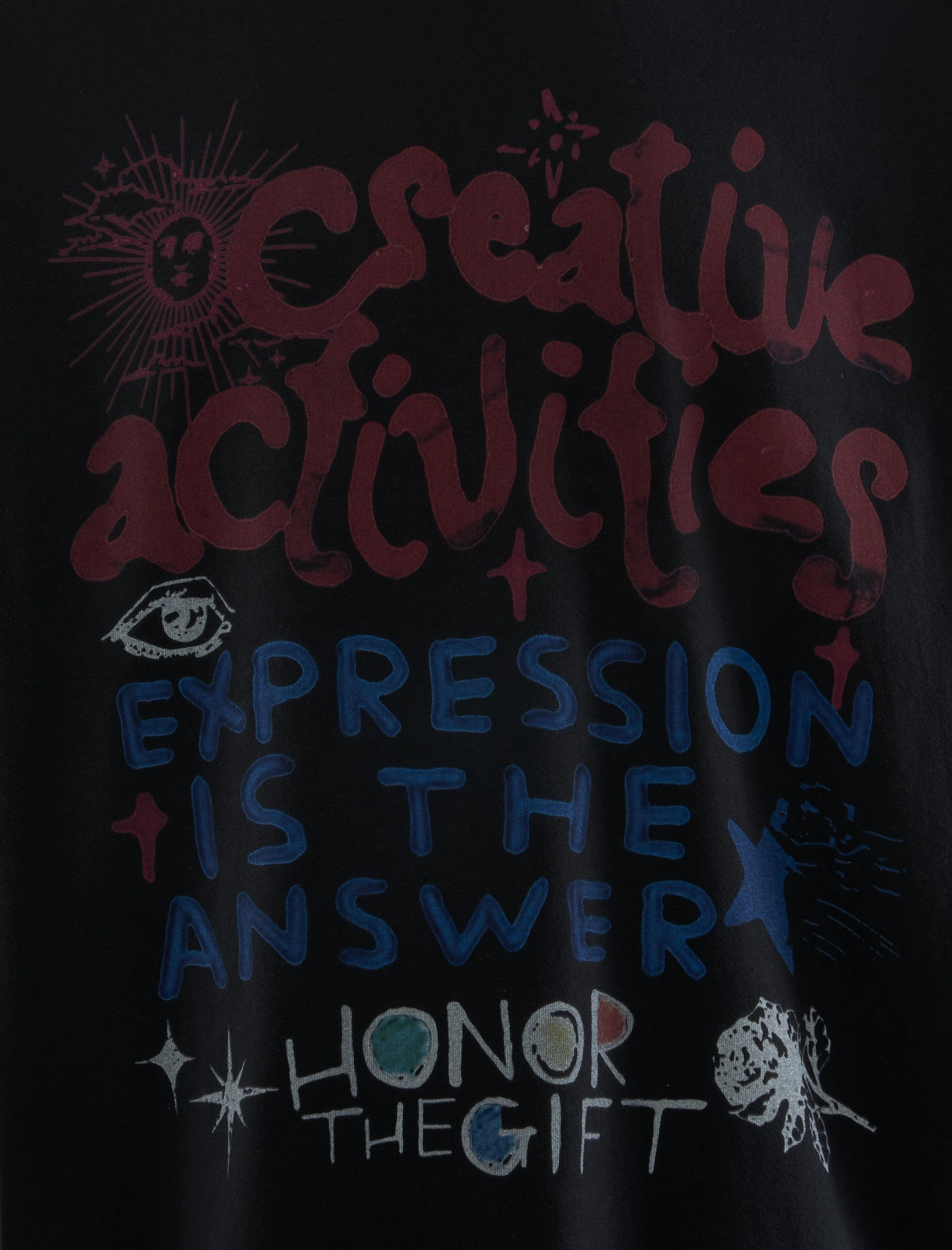 CREATIVE ACTIVITIES TEE ReinforcedHems Circular Knit