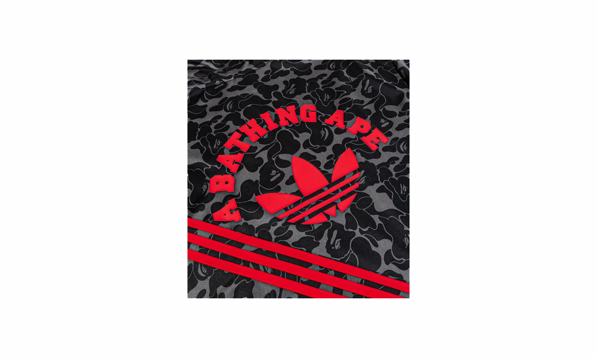 Firebird Track Top "BAPE - Black" SmoothGripFastenings Smooth Line