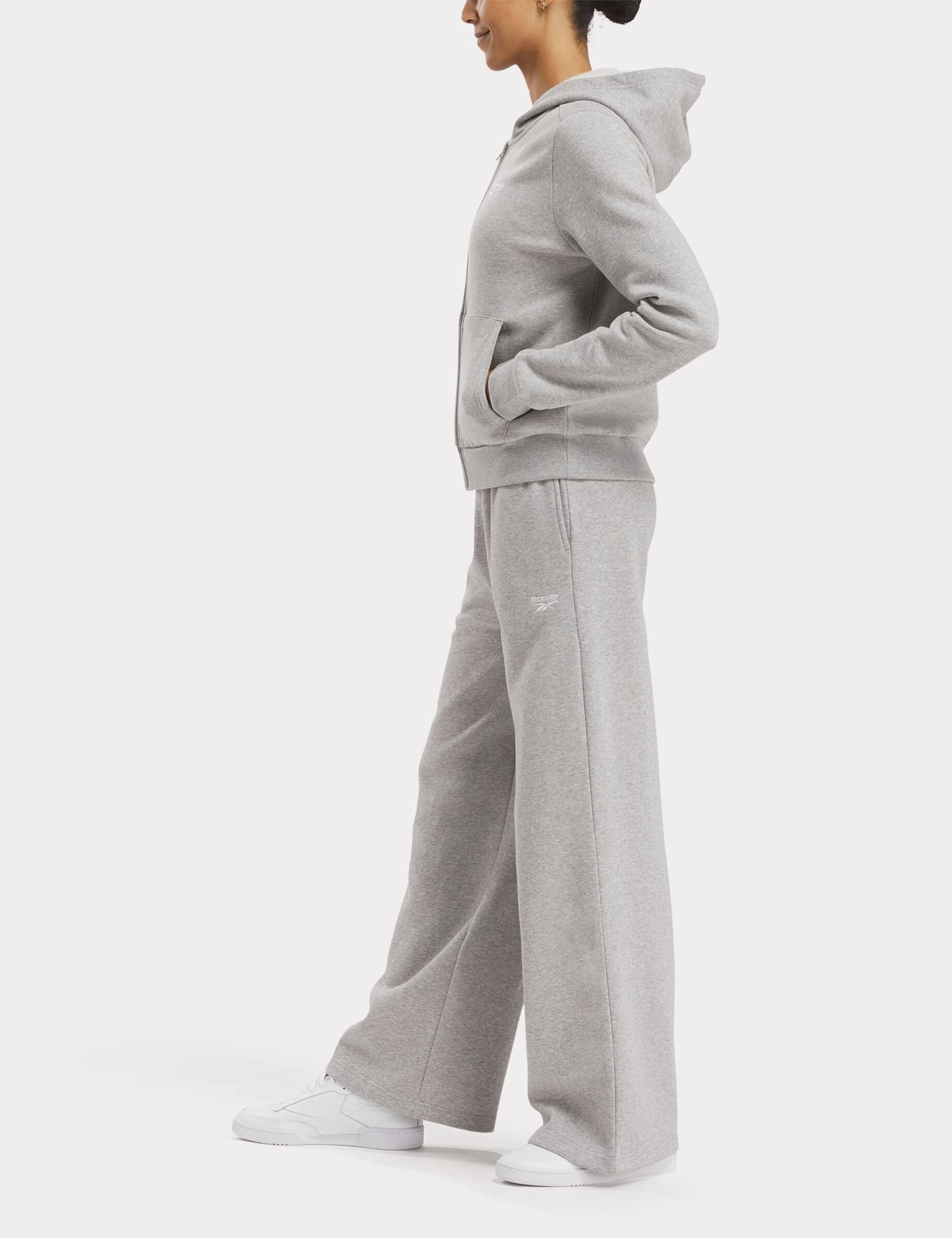 Identity Fleece Wide Leg Pants - Medium Grey Heather Quick Evaporate Technology ElasticFreeCuffs