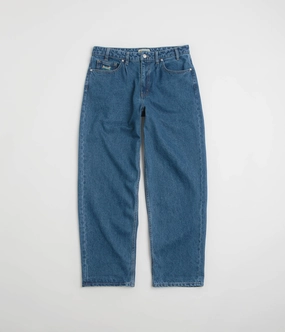 Comfort Cushioning HUF Cromer Jeans - Stone Wash Indigo