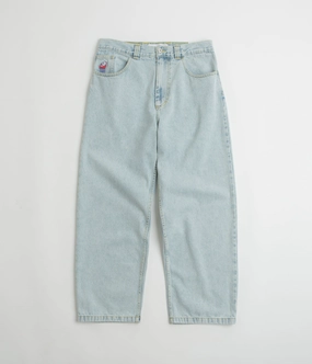 Polar Big Boy Jeans - Light Blue / OG Logo Classic Elegance Water Resistant Finish