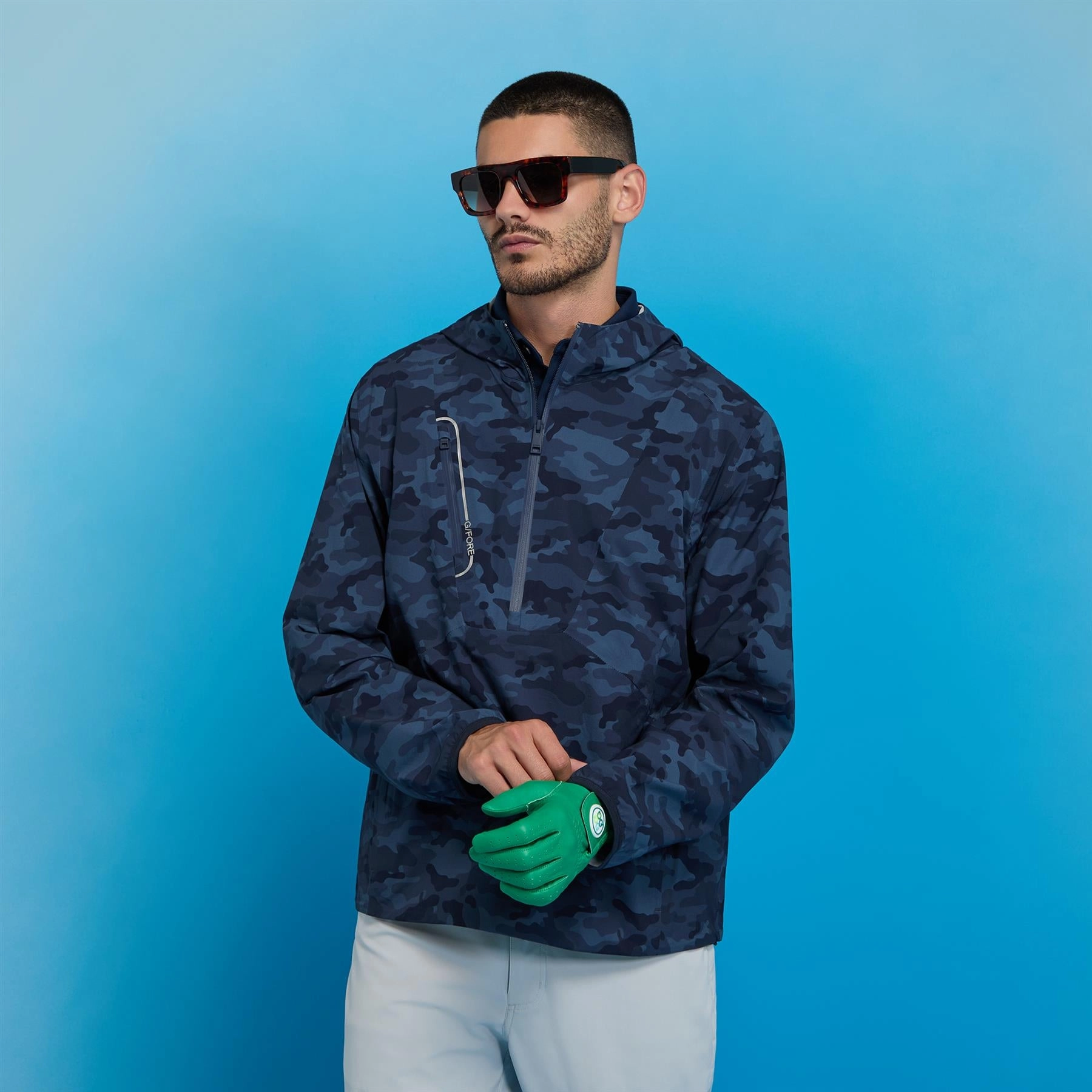 hunting Tech Hooded Pullover Twilight Camo