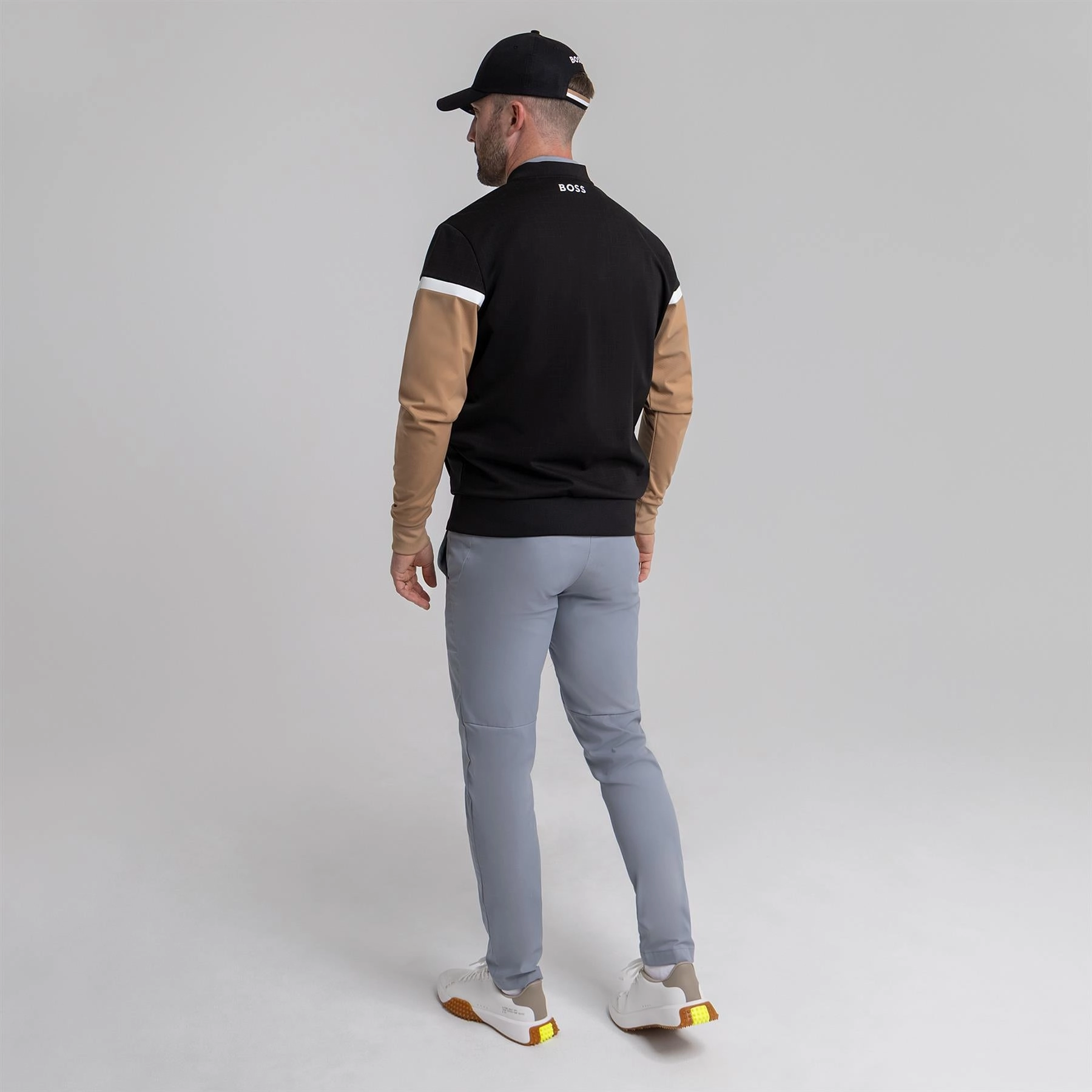 snap closure Visa Softshell The Open 25 Jacket Black