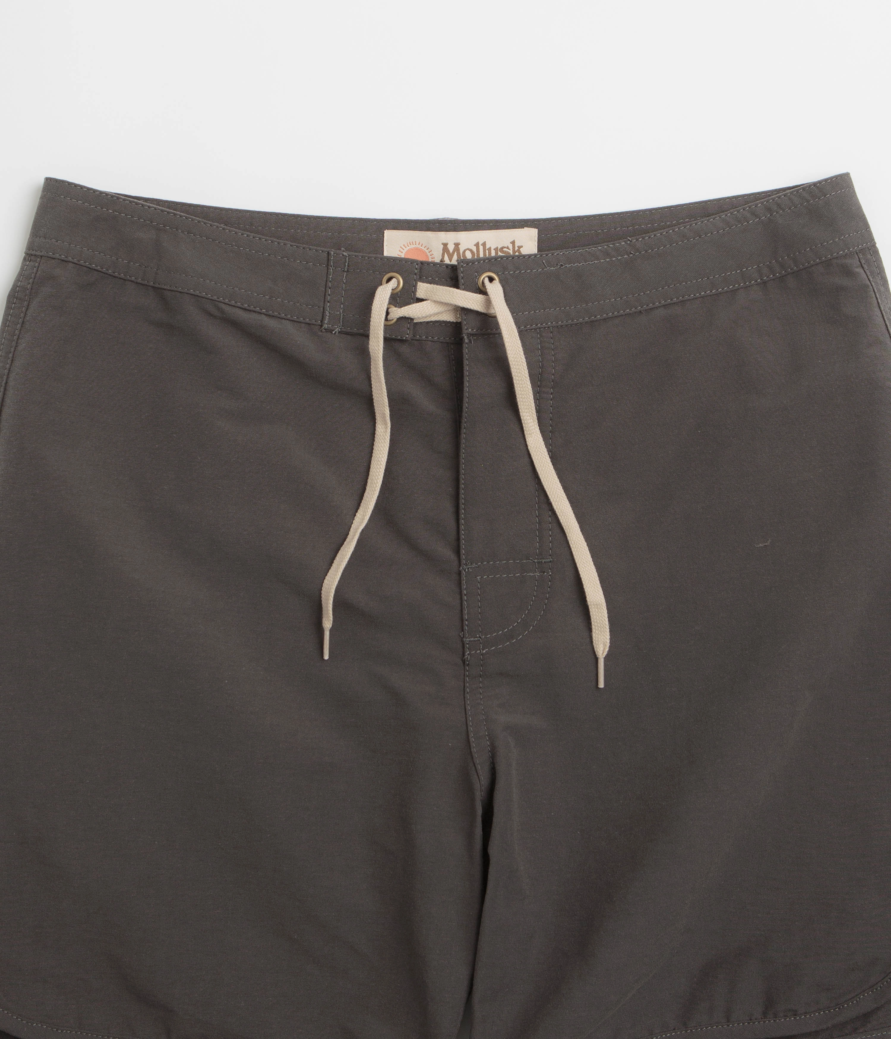 Soft Inner Lining Anti Pilling Technology Mollusk Scallop Trunks - Faded Black