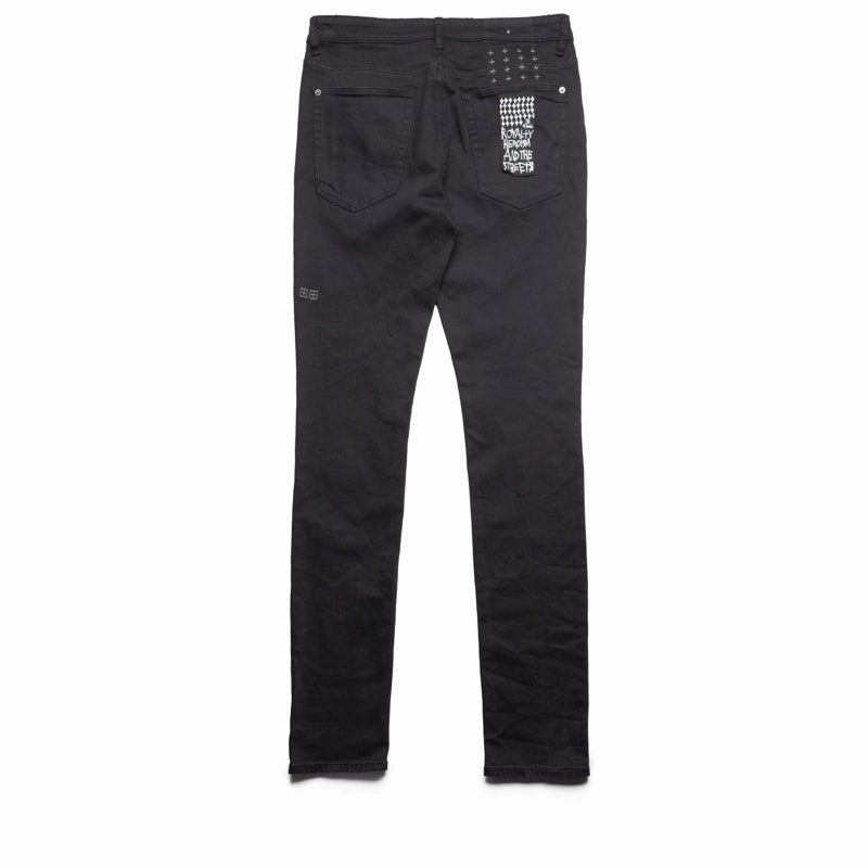 Street Icon Ksubi Van Winkle Arch Denim Pant - Jasper Black