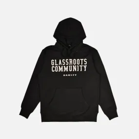 FRAGMENT X OAKLEY GR COMMUNITY HOODIE - BLACKOUT Wrinklefree