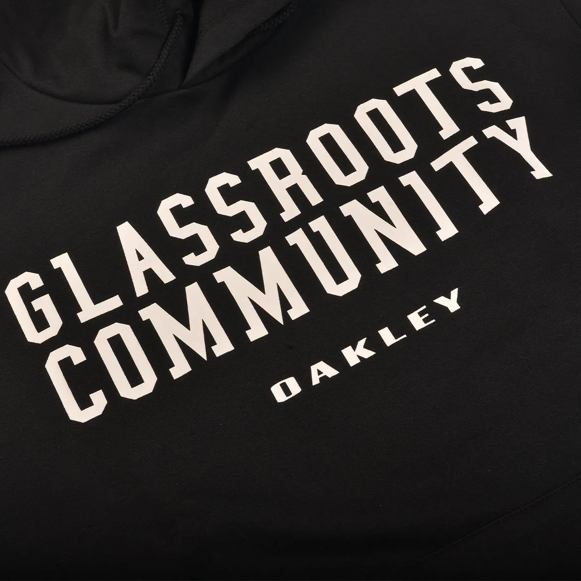 FRAGMENT X OAKLEY GR COMMUNITY HOODIE - BLACKOUT Handmade Glow Move Fast