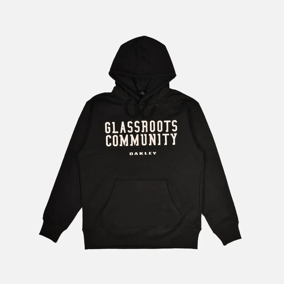 FRAGMENT X OAKLEY GR COMMUNITY HOODIE - BLACKOUT Wrinklefree