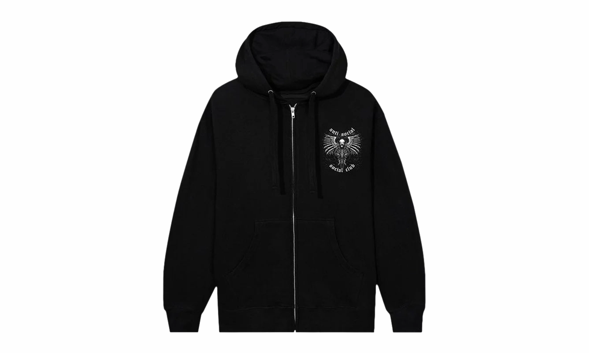 Solace Zip Hoodie "BLACK"